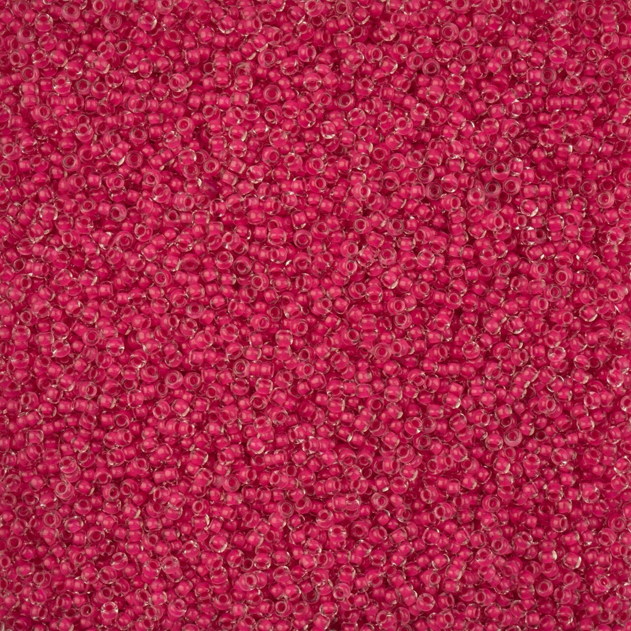 John Bead 11/0 Crystal Lined Terra Intensive Czech Glass Seed Beads, 23g